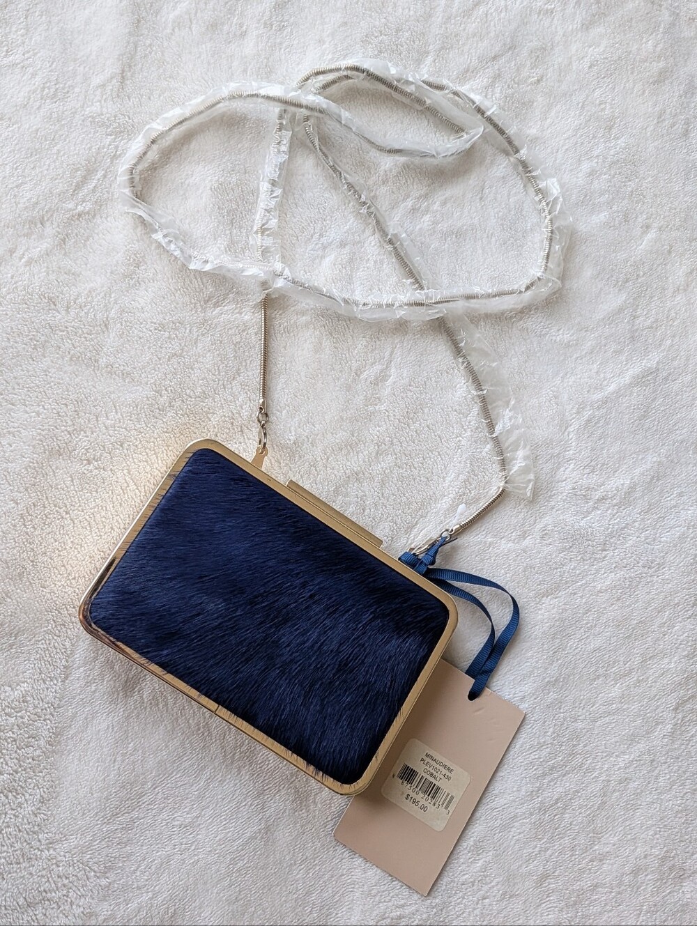 NWT Pour La Victoire Minaudiere Plev Purse